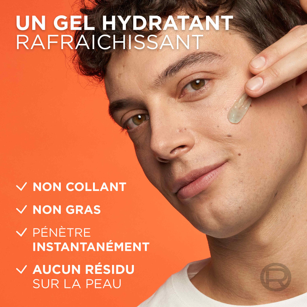 L'Oréal Paris Men Expert Hydra Energetic Gel Hydratant Maxi Désaltérant 100ml