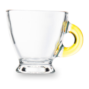 Set 6 Tazzine Caffè Excelsa – Limpido, Vetro Trasparente