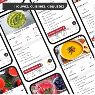 Sorbetière MAGIMIX GLACIER 1.5L 11669 ROUGE