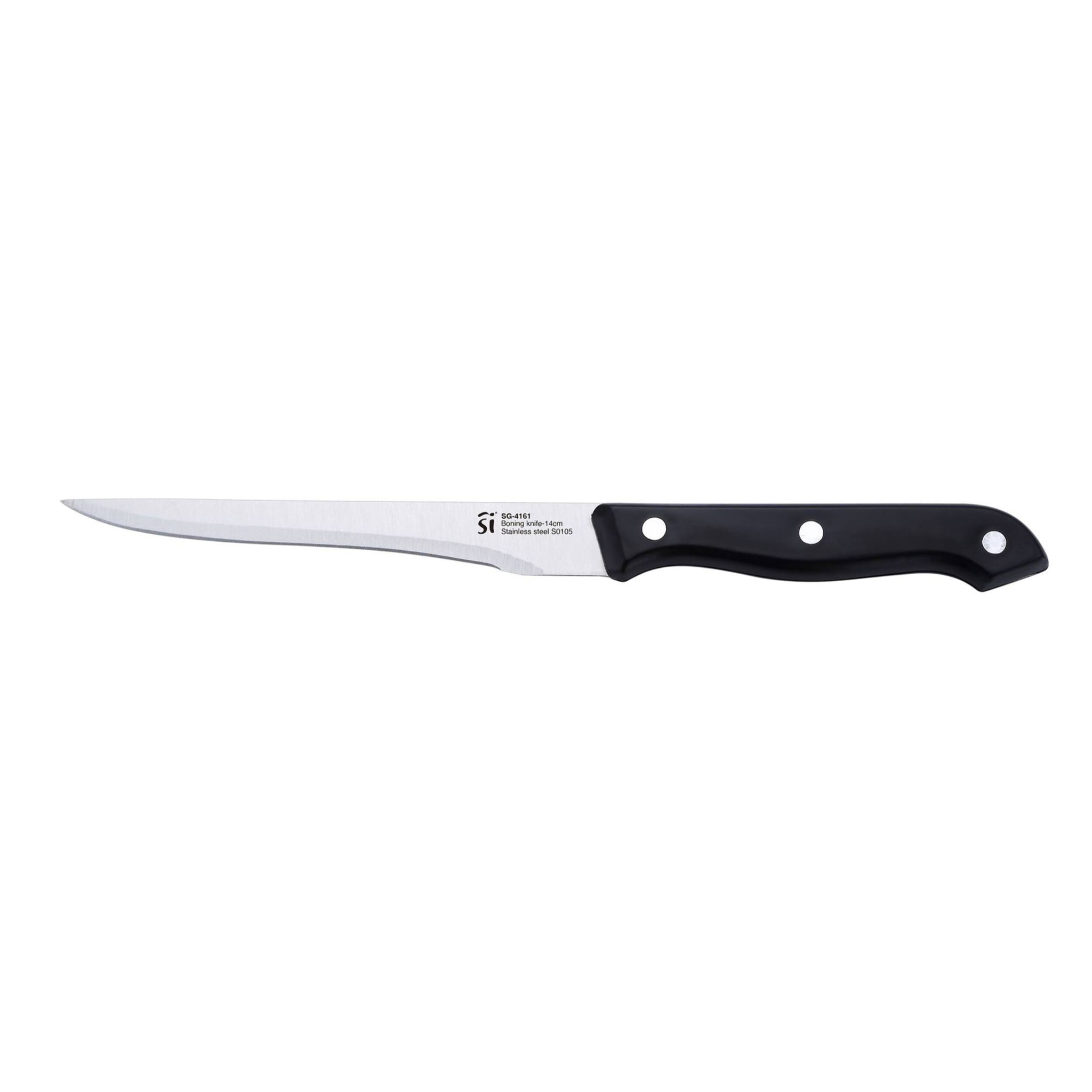 Juego de 7pzs cuchillos de cocina en acero inoxidable + tacoma marrón san ignacio