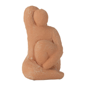 J-Line décoration Figurine Moderne Venus - ciment - terracotta - small