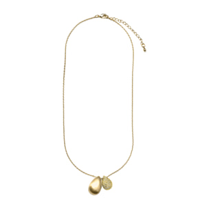 Collar Zismao acabado oro amarillo 18k