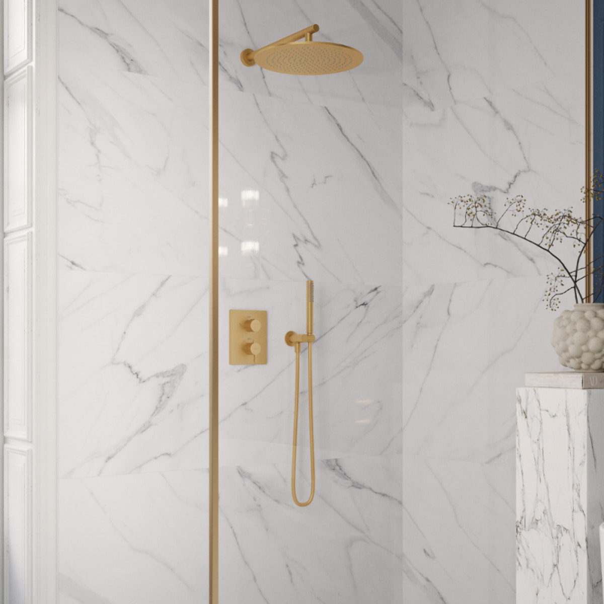 Douchette à main Verve Showers Stick Or brossé