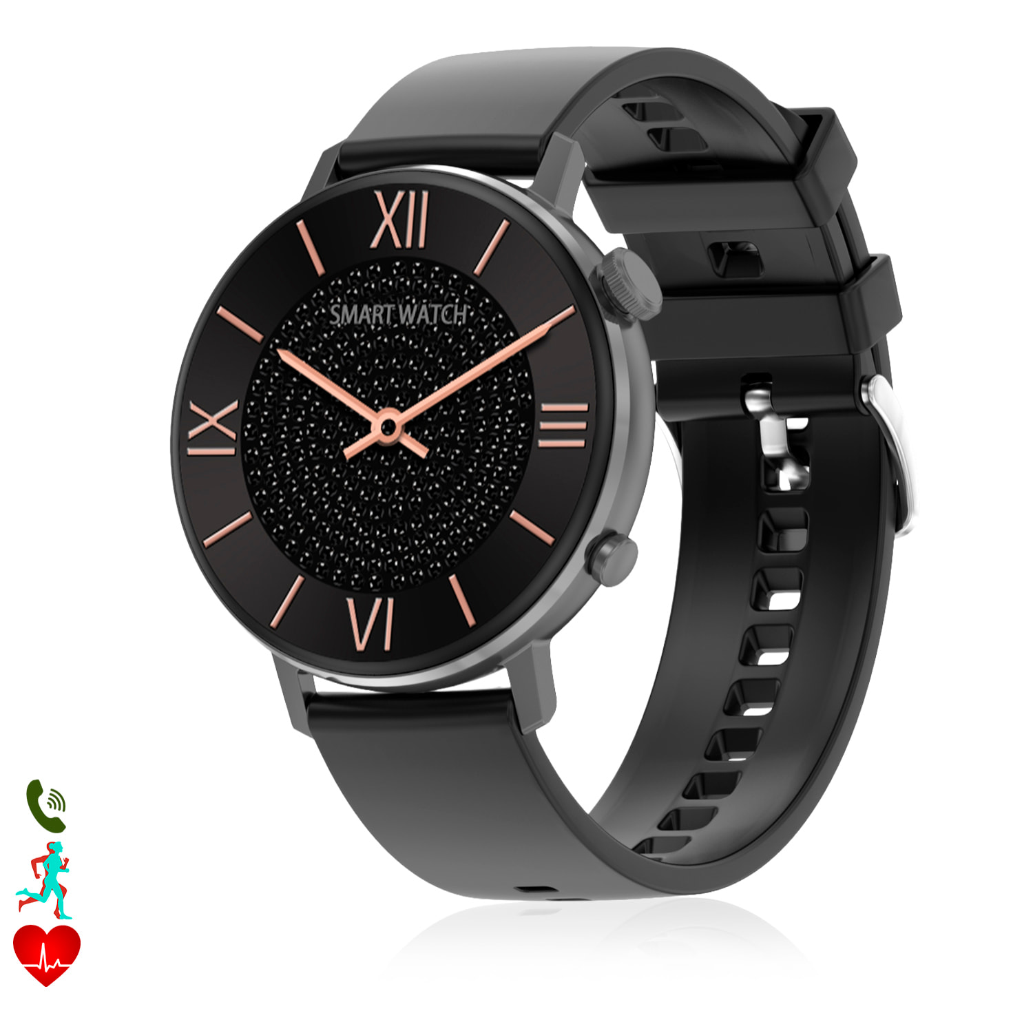 Smartwatch DT88 MAX, schermo AMOLED 1.45" 466*466 px, assistente vocale, chiamata bluetooth, oltre 150 modalità sportive e monitor della salute.