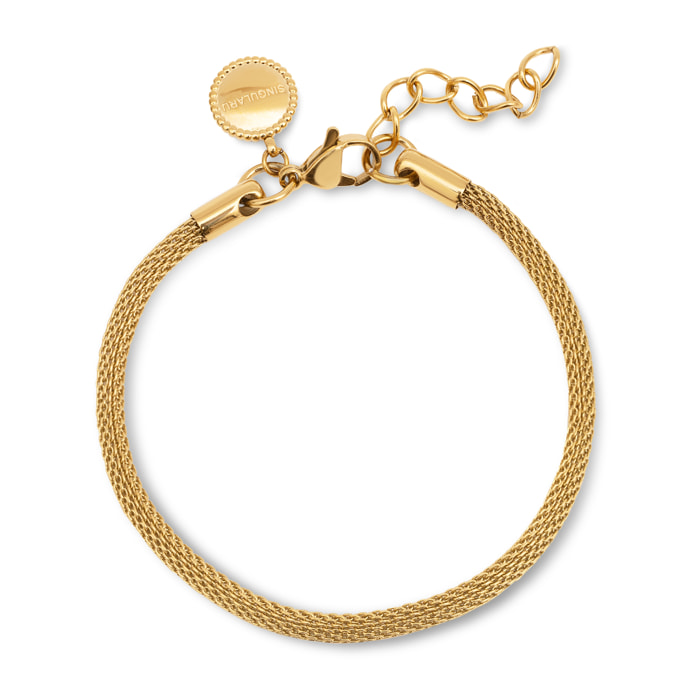 Pulsera Mara Acero Baño Oro