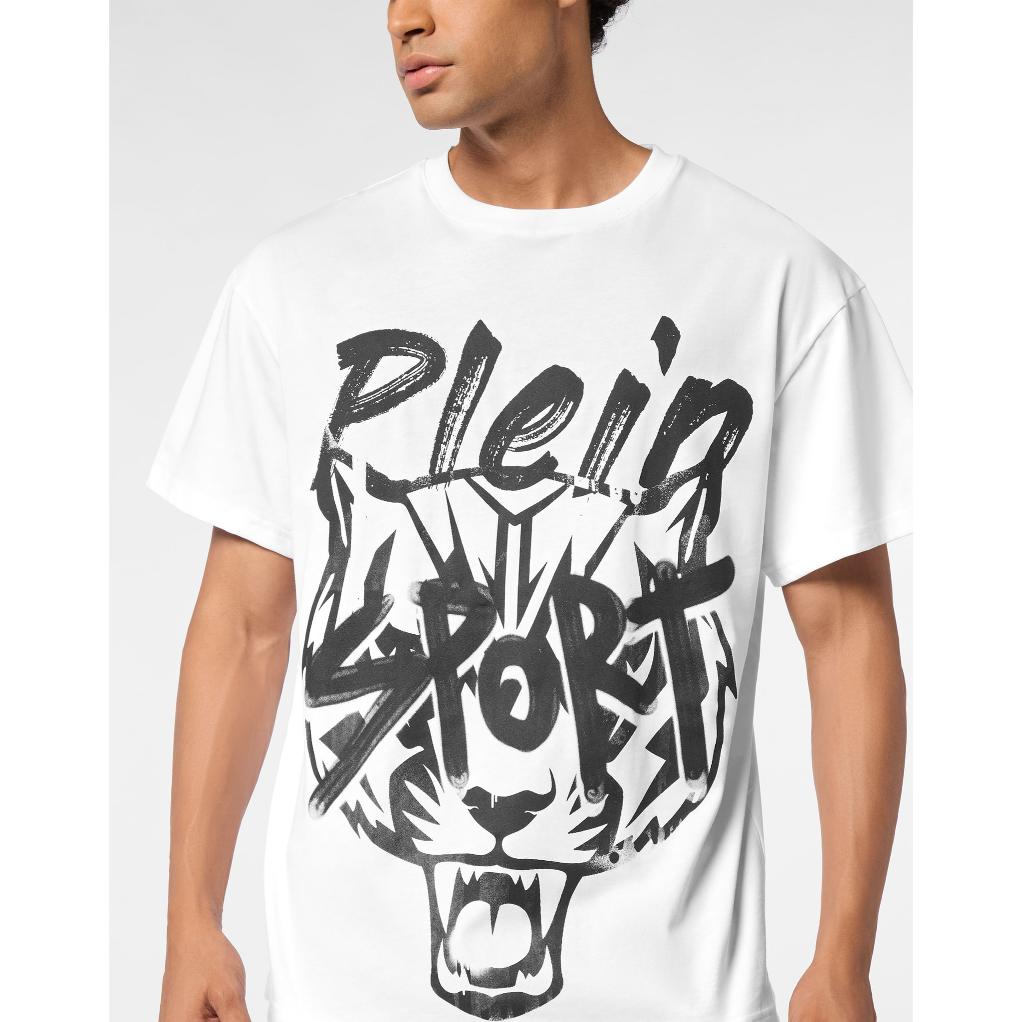 PLEIN SPORT Camiseta Cuello Redondo Ss