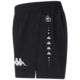 Kappa - Pantaloni Corti Donna Nero - Kombat Run Fesab