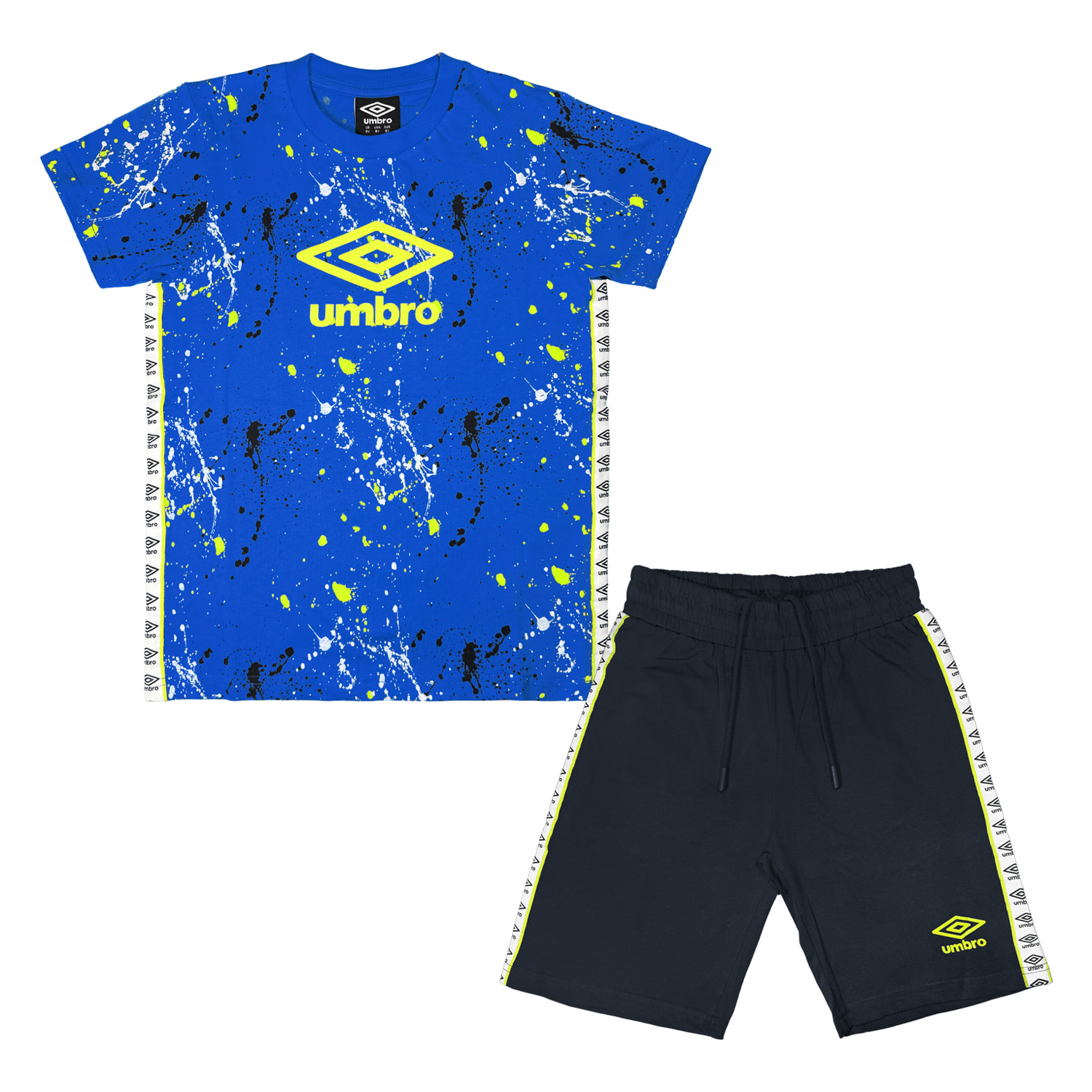 Completo Corto Ragazzo UMBRO Cotone 8 / 16 Anni