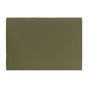 Funda para cabecero de lino verde de varias medidas