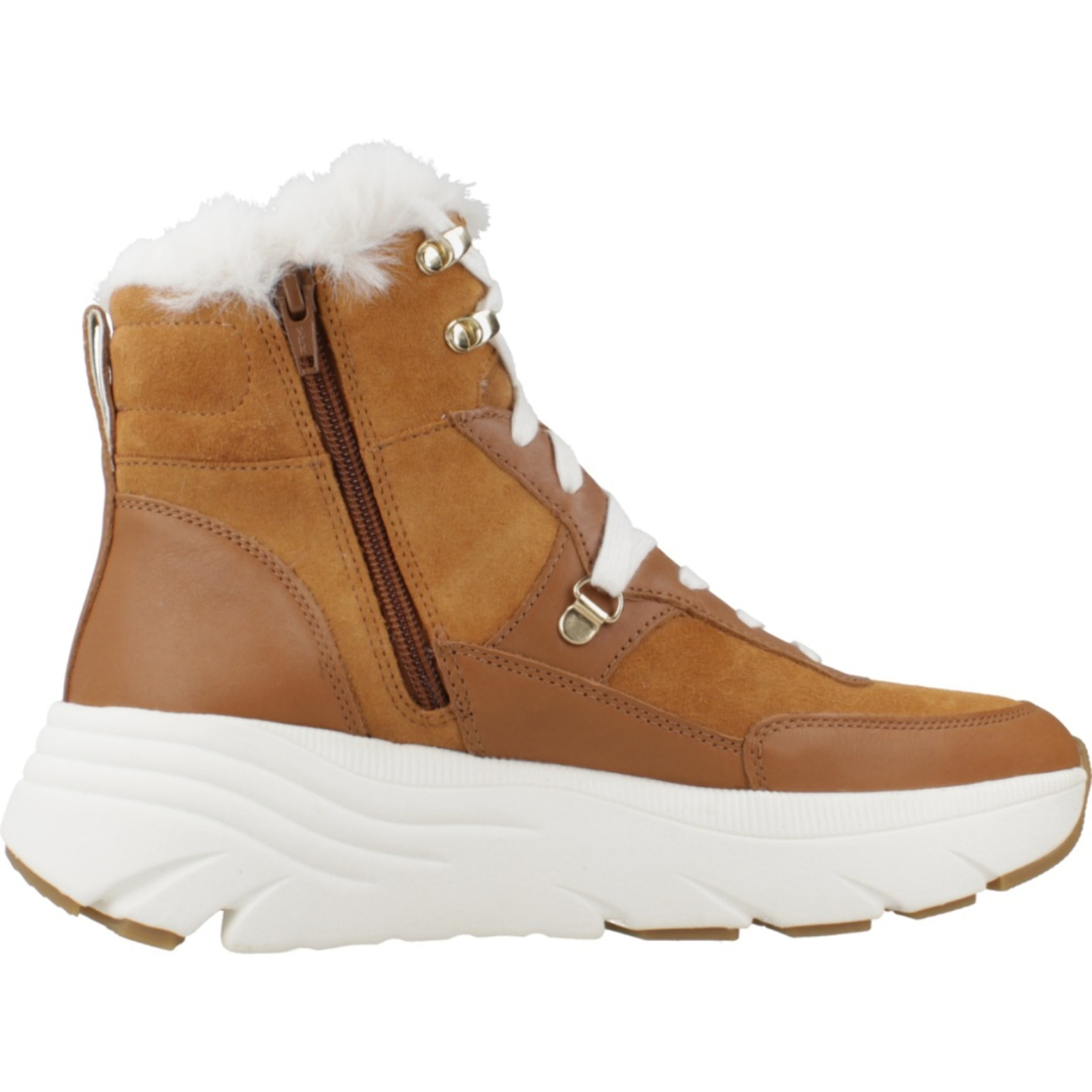 Botines Mujer de la marca GEOX  modelo D DIAMANTA MARRON