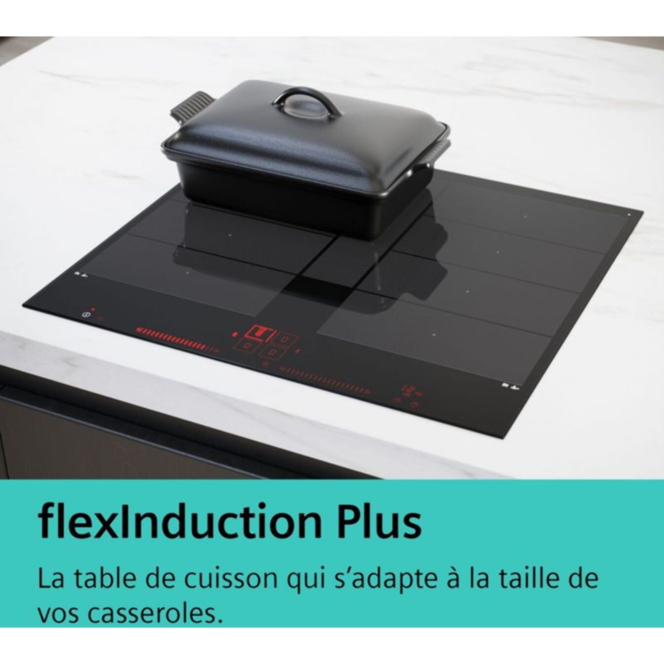 Plaque induction SIEMENS EX651LYC1F IQ700 FlexInduction Plus