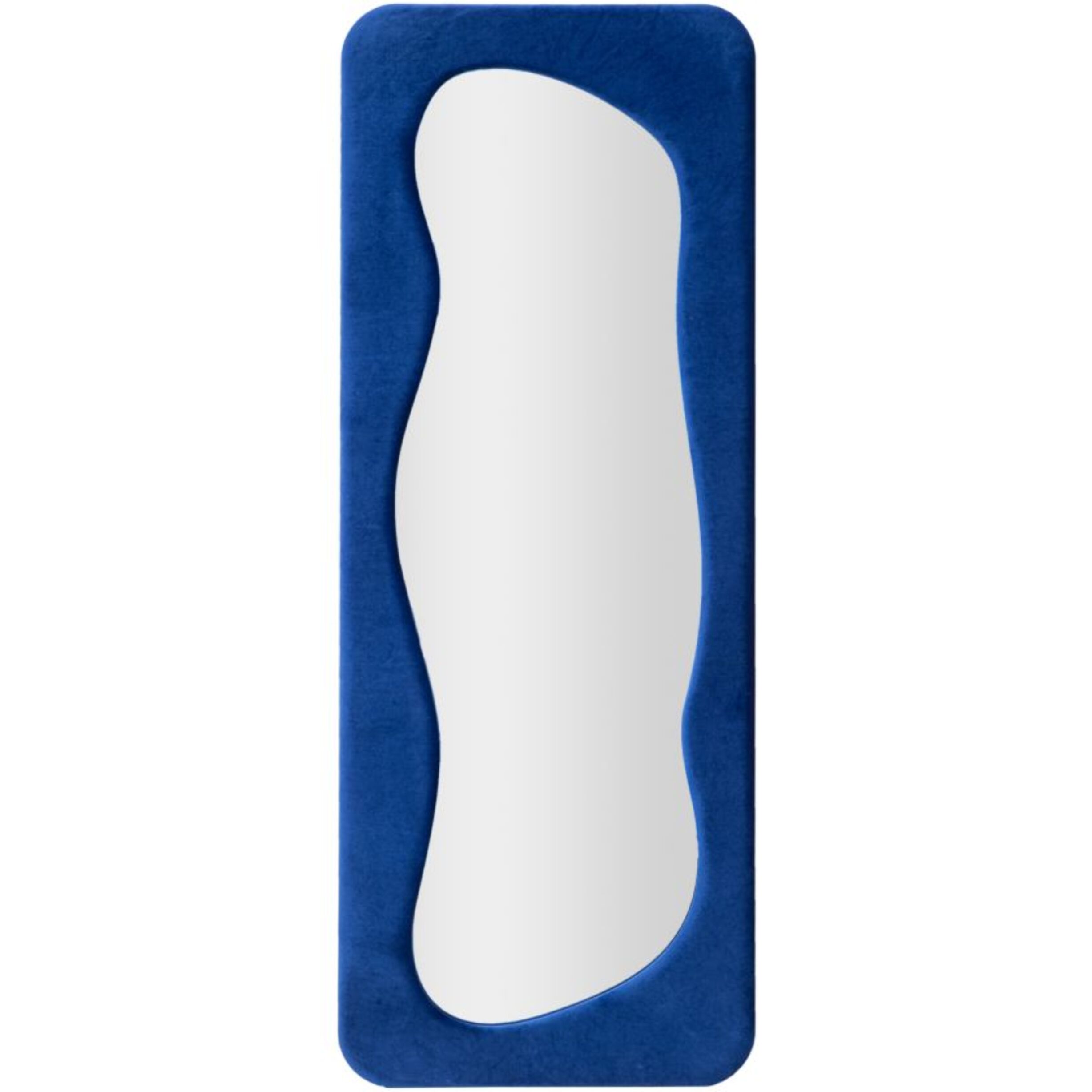 SPECCHIO DA MURO THEODOR BLU CM 60X4X160