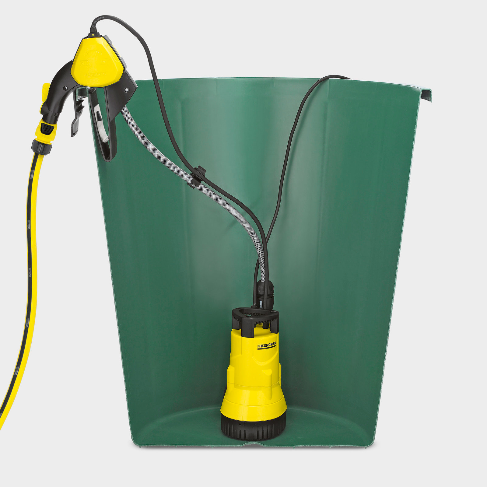 Pompe récupérateur d'eau de pluie Karcher BP 1 Barrel Set