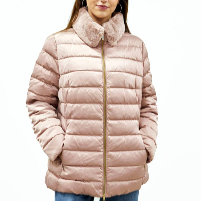 Chaqueta Mujer de la marca GEOX  modelo W BETTANIE MID JKT ROSA