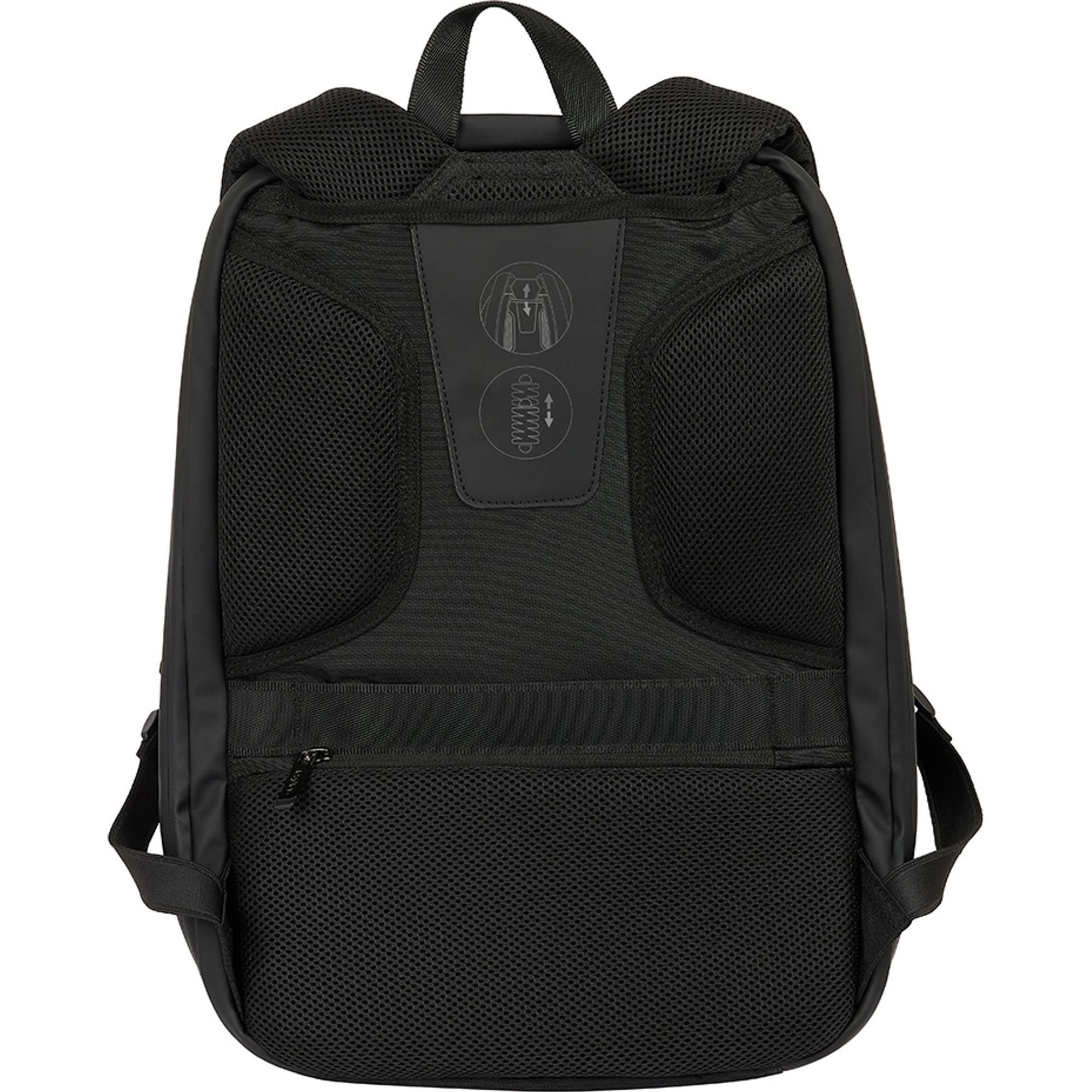 Mochila sistema reduccion de peso safta business "black"
