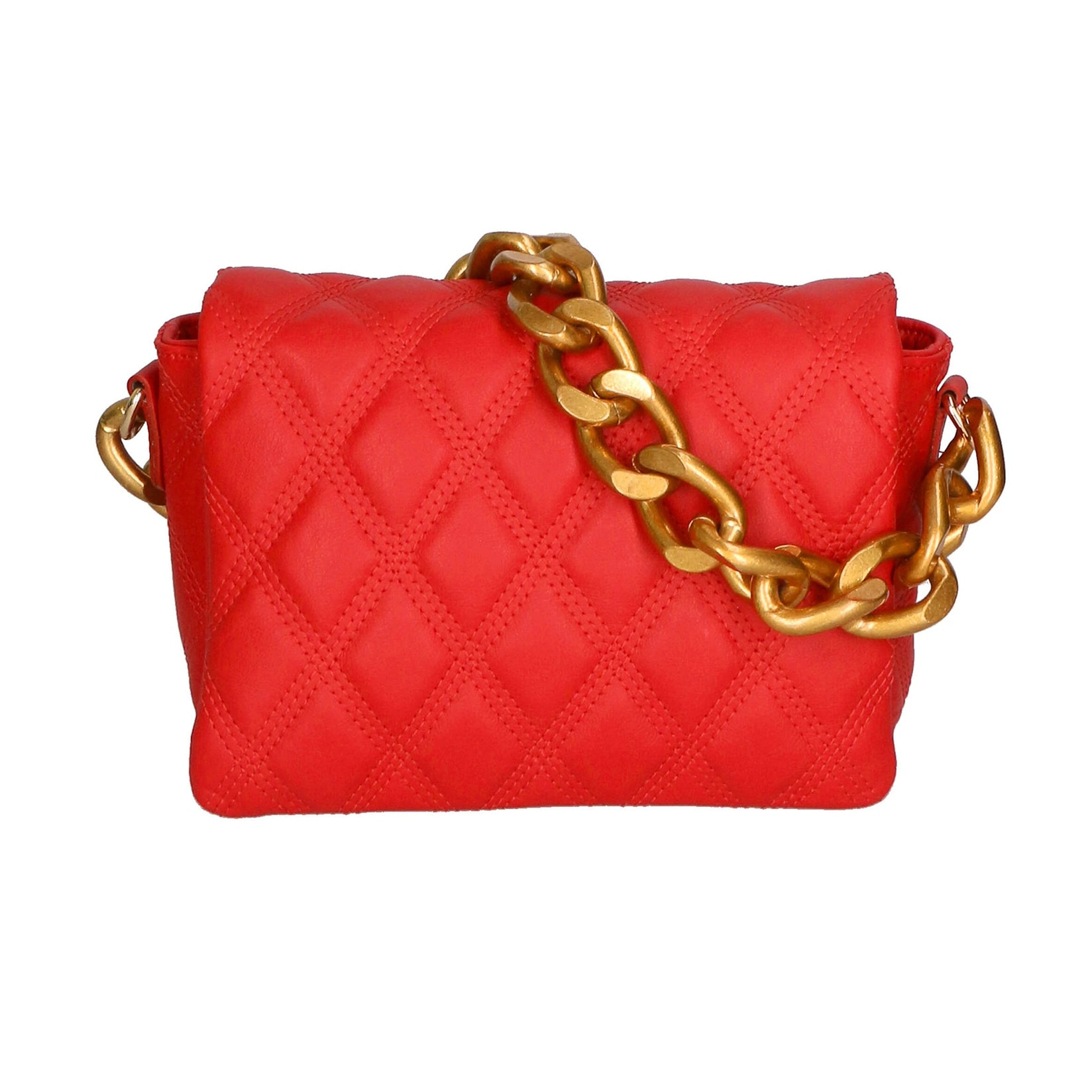 Borsa a mano da donna - Modello Adriana - Vera pelle - 20.0 x 14.0 x 6.5 cm