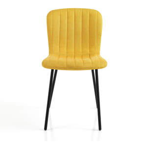 TOMASUCCI set 4 sedie COSY YELOW