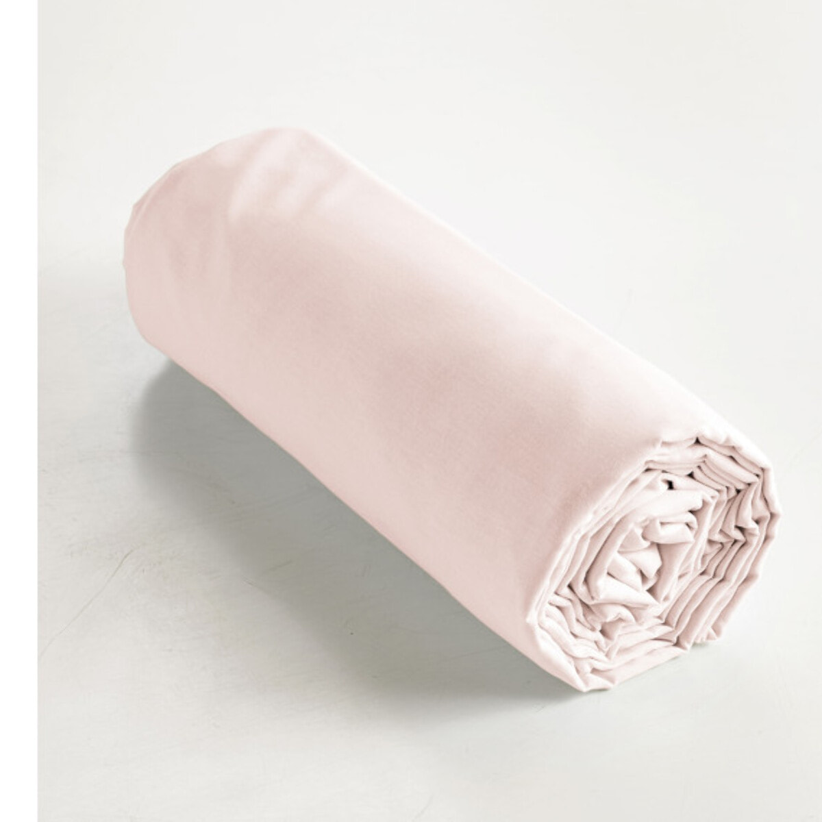 Drap housse 180 x 200 cm en coton avec bonnet H. 30 cm - AMBRE