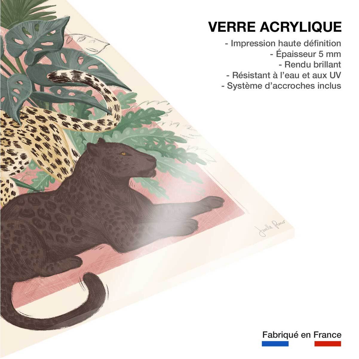 Tableau Panthers Tableau plexiglas