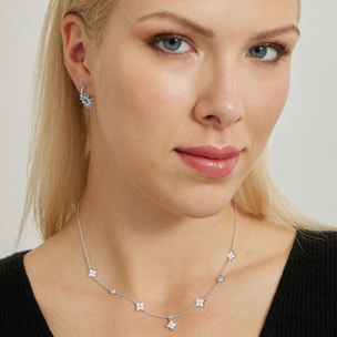 Collar Lux by Lux acabado en rodio