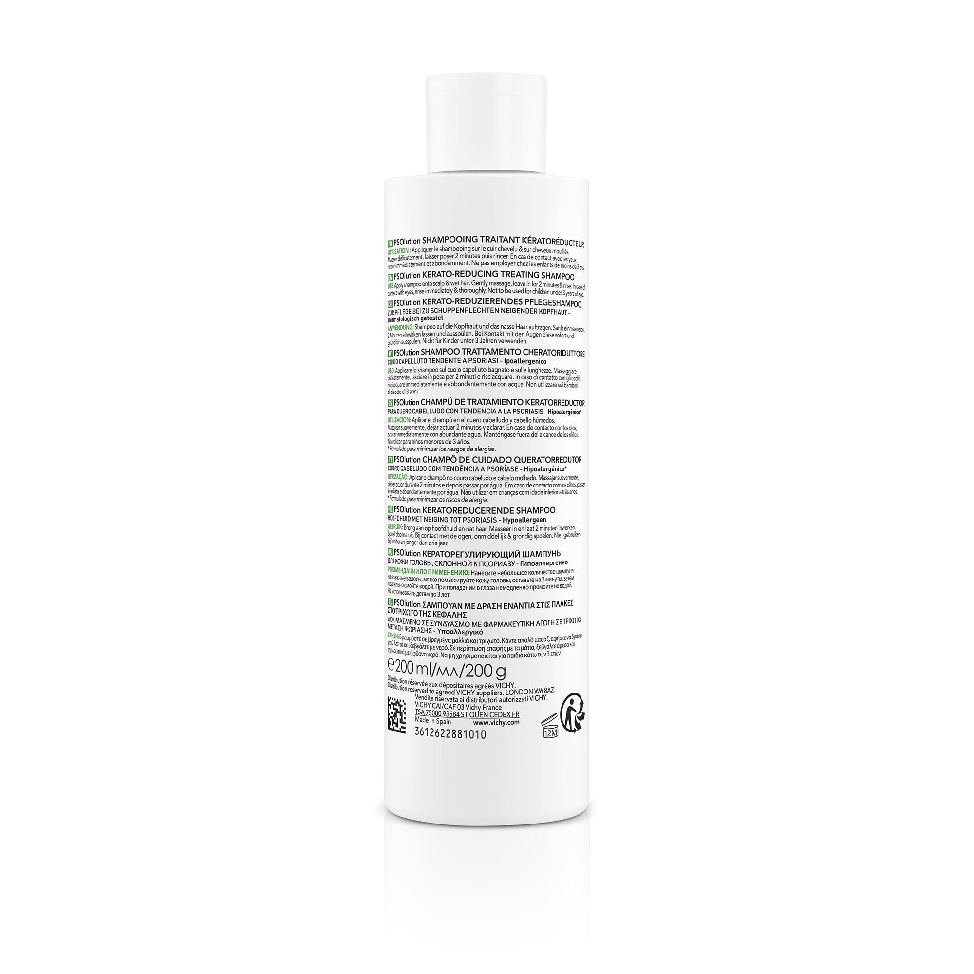 Shampooing anti-squames Dercos Psolution