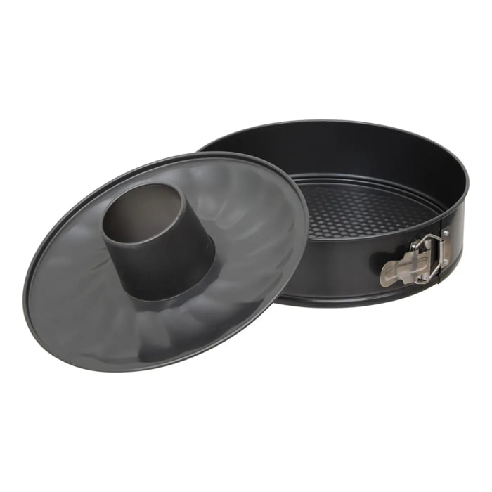 Moule 2en1 demontable D26cm noir