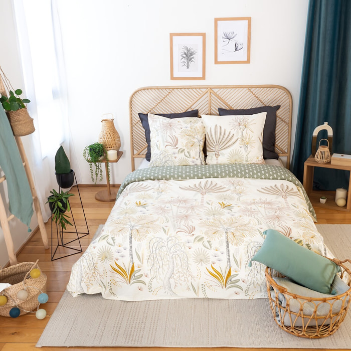 Parure Housse De Couette 3pcs 100% coton 57fils Tinguelie