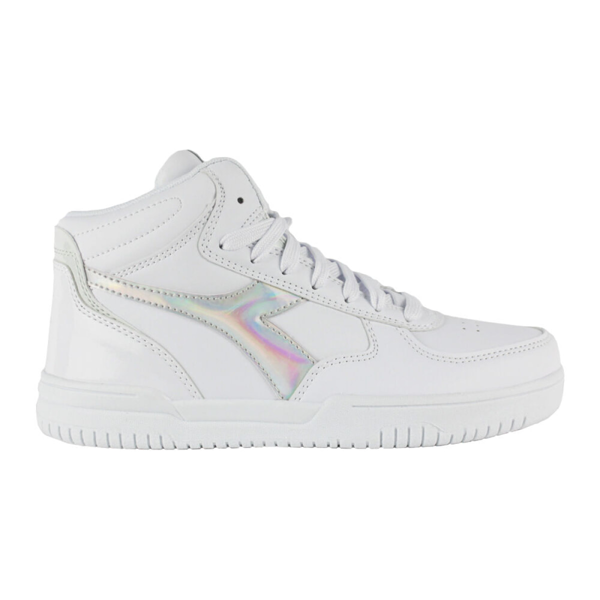 Zapatillas Sneaker para Mujer - DIADORA Raptor mid mirror wn 101.177708 01 C9899 White/Barely blue