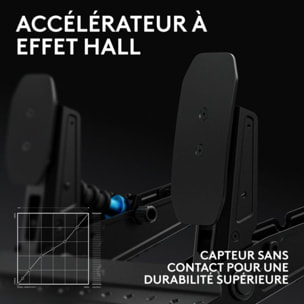 Pédalier LOGITECH RS PEDALS