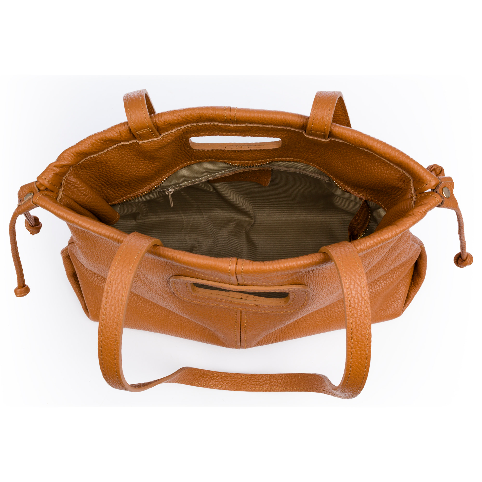 Bauladu Borsa Tote Donna. Pelle autentica Dollaro.