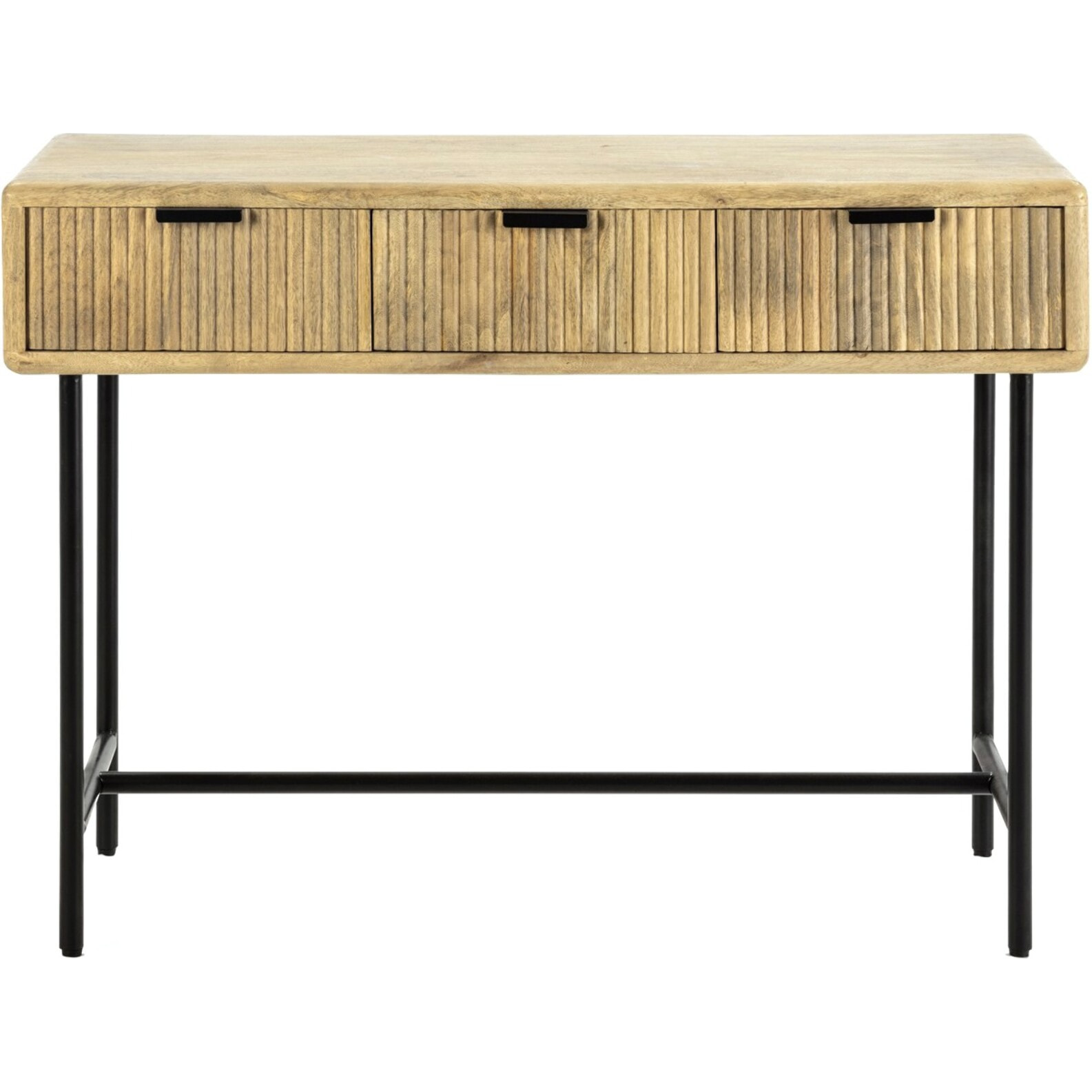 Console 3 tiroirs en bois de manguier - SANJA