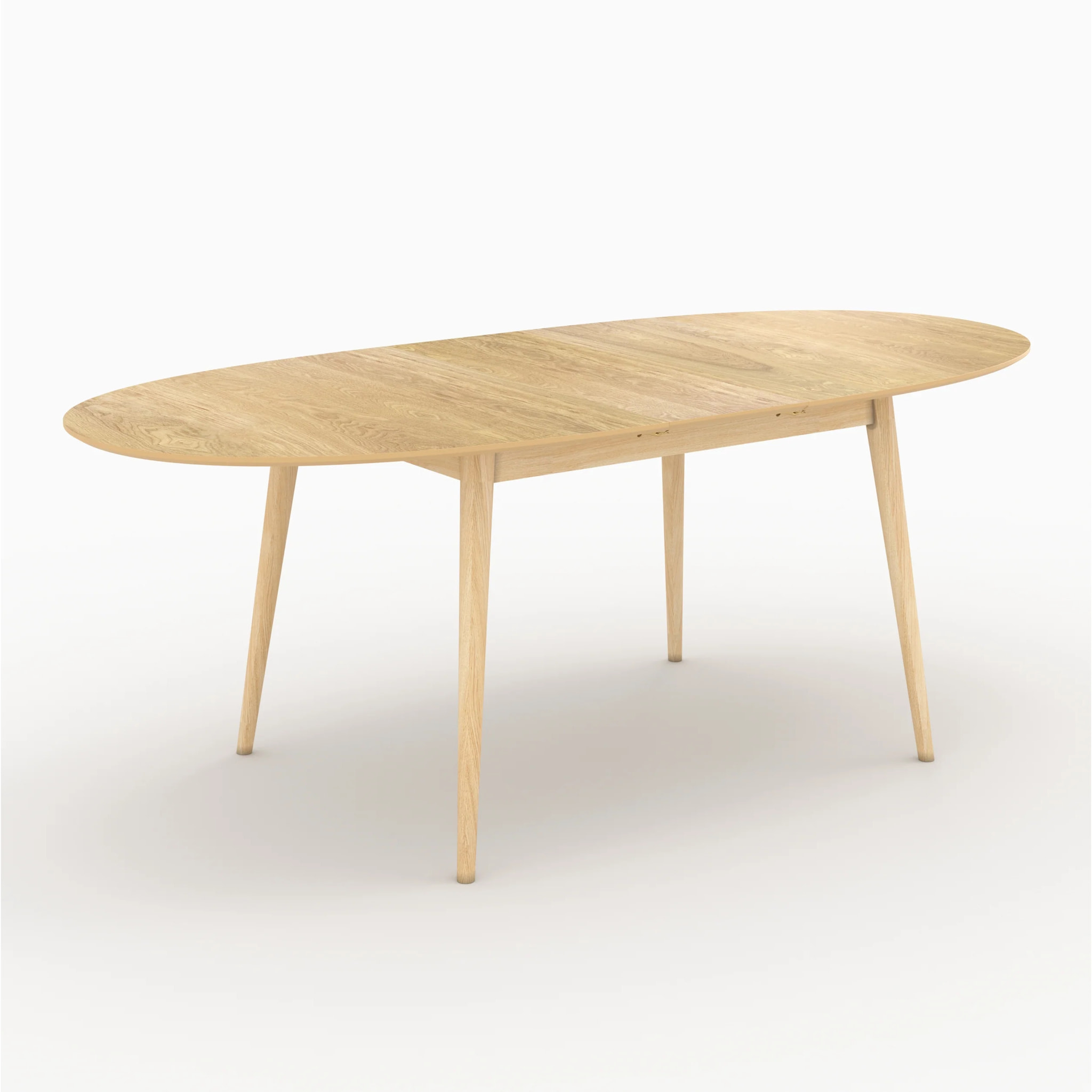 Table et chaises en bois clair 6 personnes - Eddy