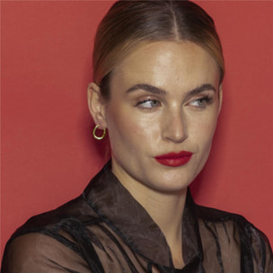 Pendientes acabado oro 18k