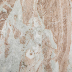 Table d'appoint "Nema" - marbre et métal