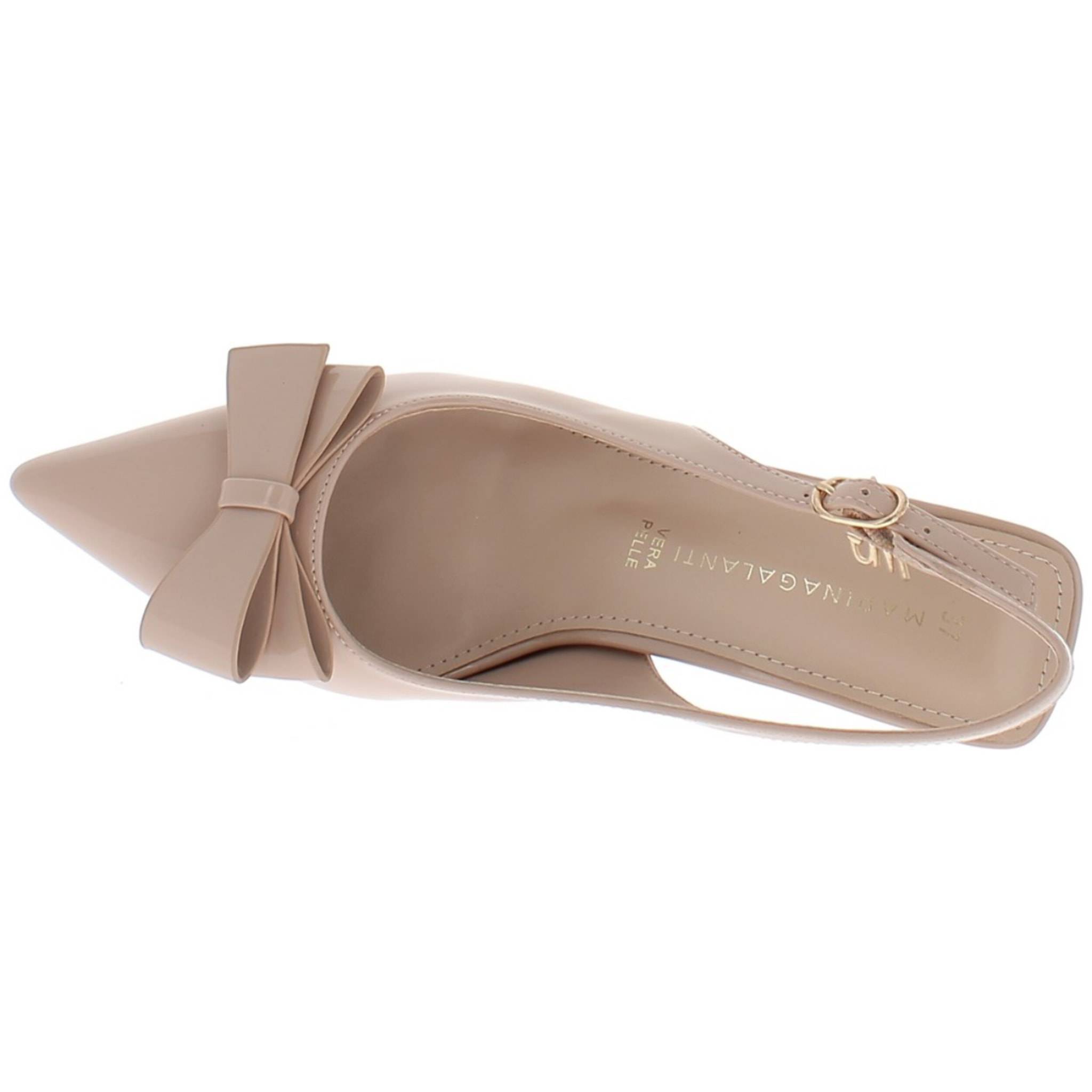 Marina Galanti Scarpe Donna Decollete Ankle Strap Heeled 70 MG 1A125 Nude