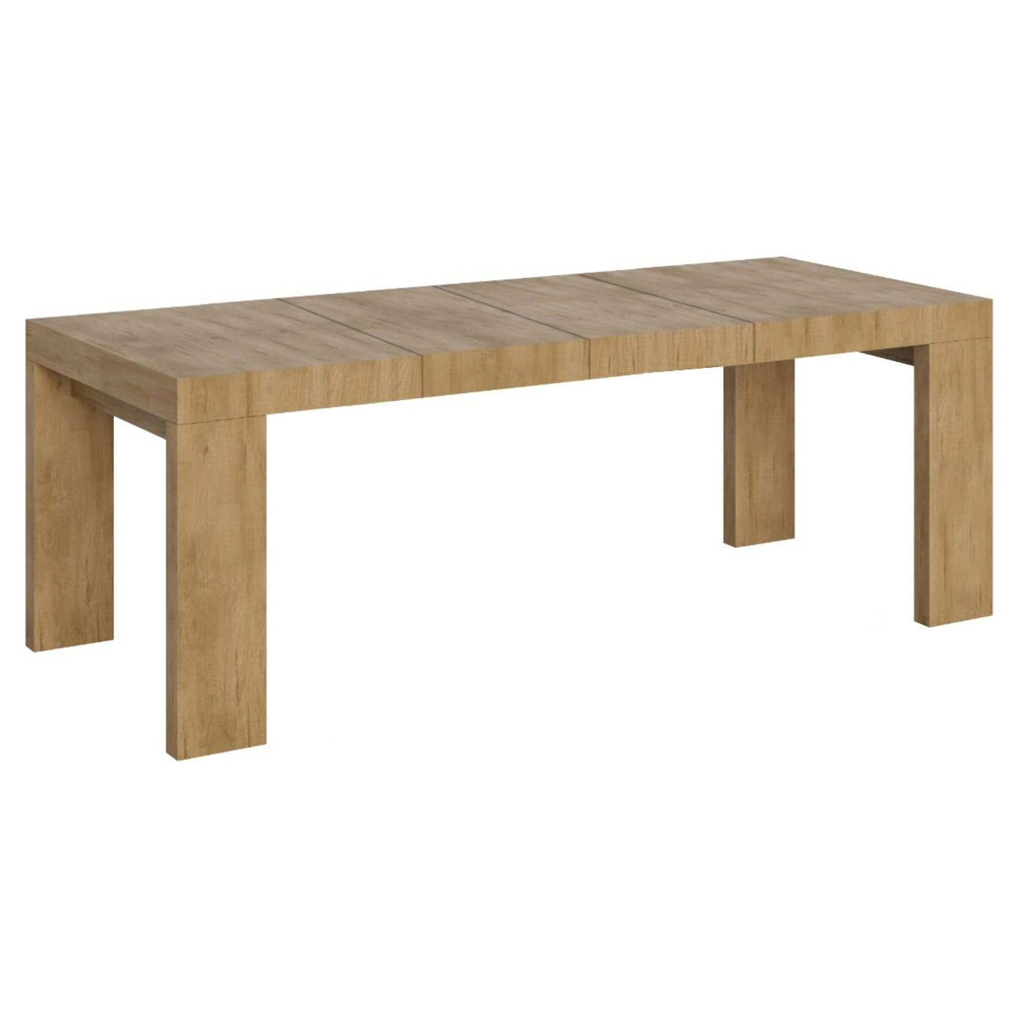 Table extensible 90x180/284 cm Roxell Premium Chêne Nature