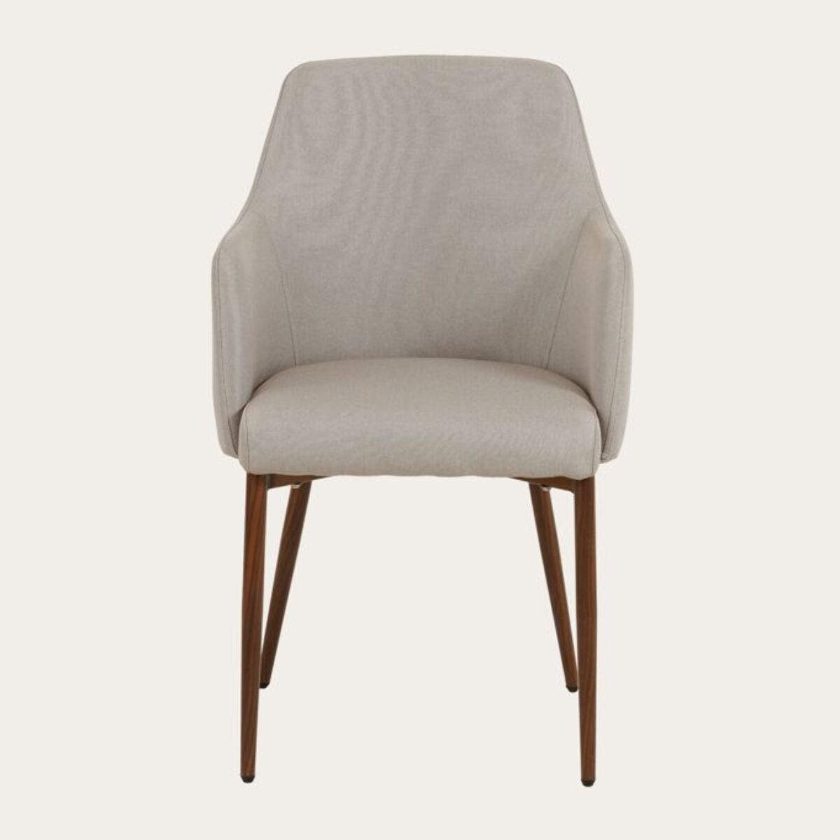 Rune -bois/textile/mousse pu-couleur beige 53 x 85 x 54 cm