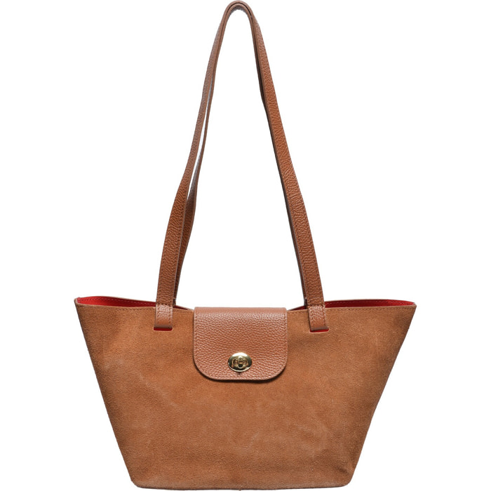 Tote Anna Luchini Cammello