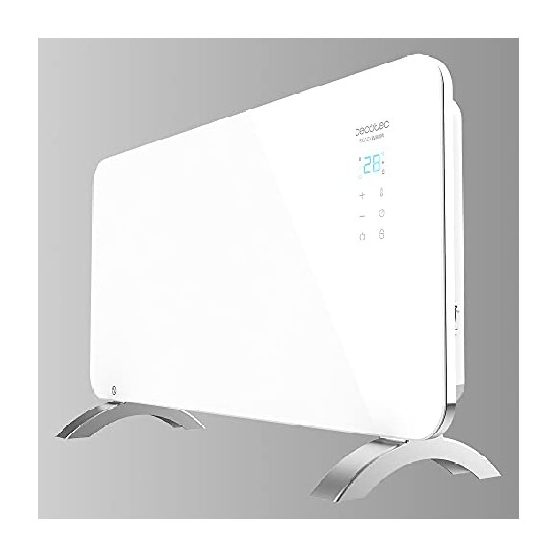 Radiador Eléctrico Bajo Consumo Ready Warm 6700 Crystal Connection. Wifi, 1500 W