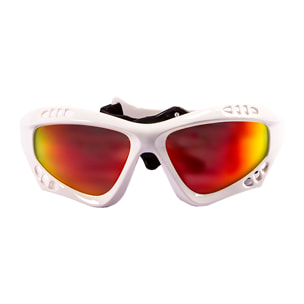 Gafas de deportes acuáticos OCEAN AUSTRALIA - Blanco brillante / Revo
