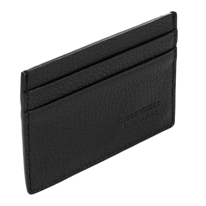 Azzio tarjetero de piel auténtica Dollaro.