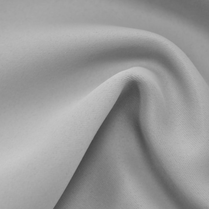 Rideau occultant ignifugé non feu M1 - Gris Perle