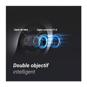 Caméra de surveillance EZVIZ Wifi H80X 4K motorisée