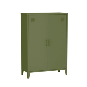 Commode/armoire industrielle métal 2 portes SOHO