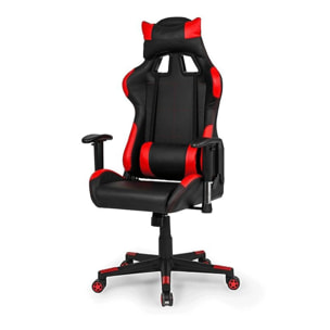 Silla gaming Silverstone Negro - Rojo Silverstone