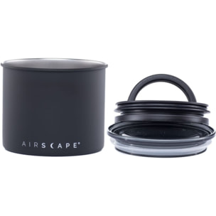 Boite à café AIRSCAPE métal 250gr Noir mat