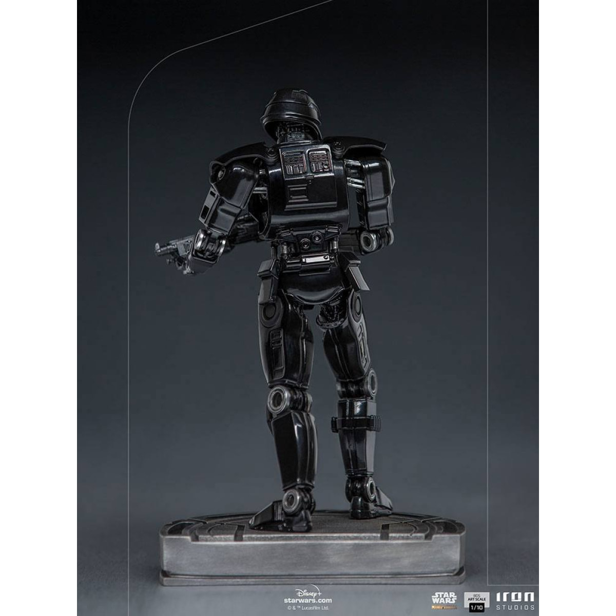 Star Wars The Mandalorian Bds Art Scale Statua 1/10 Dark Trooper 24 Cm Iron Studios