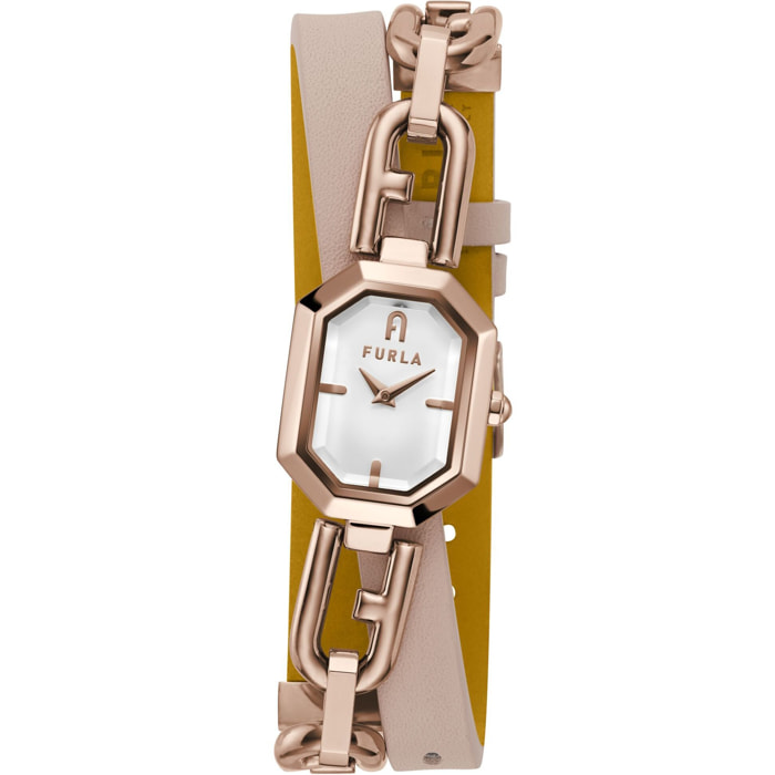 Furla Reloj Analógico De Cuarzo Furla Octagonal