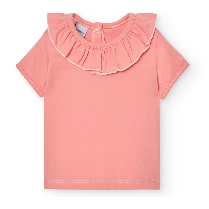 Camiseta C/Volante M/Corta