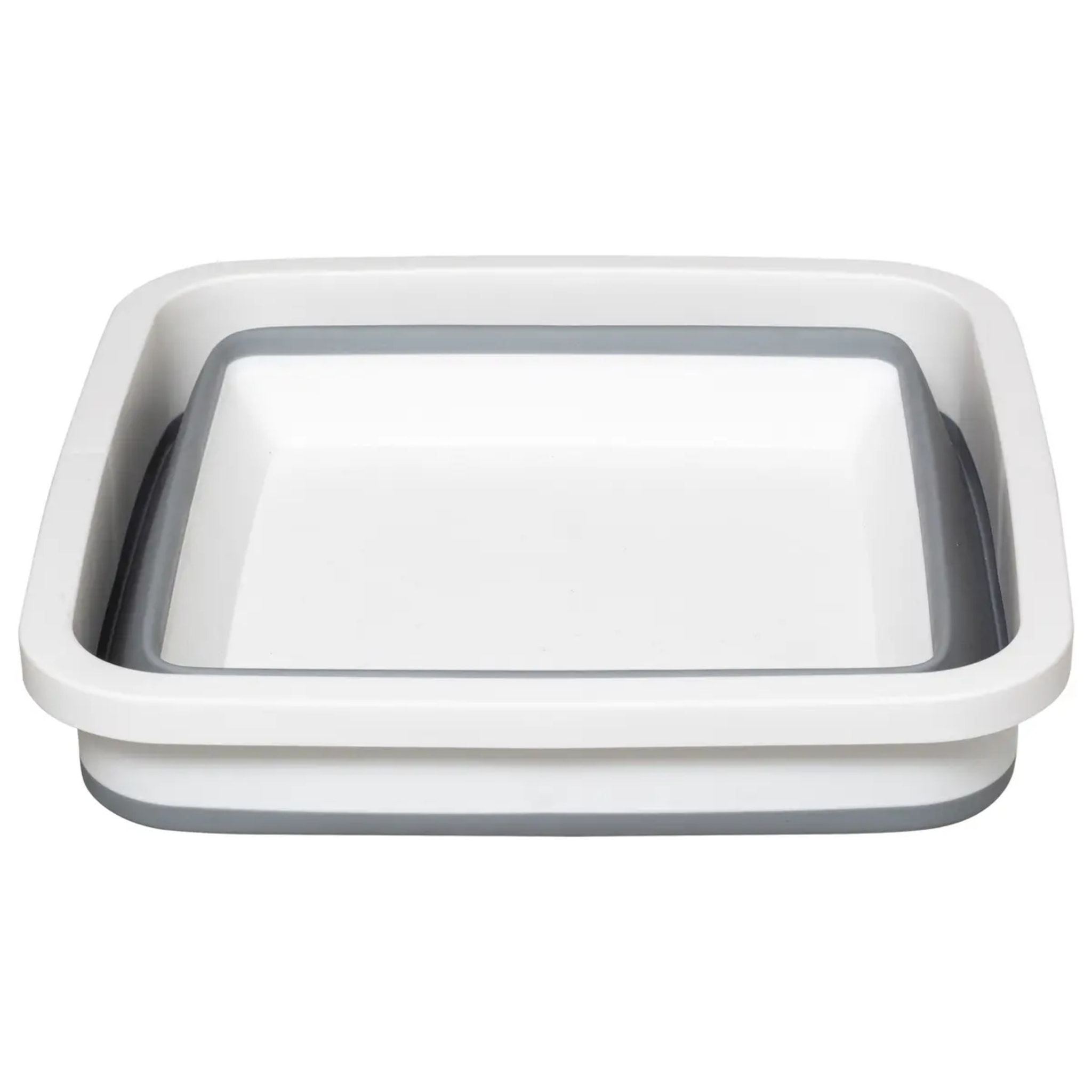 Bassine retractable 8L -  Blanc Gris